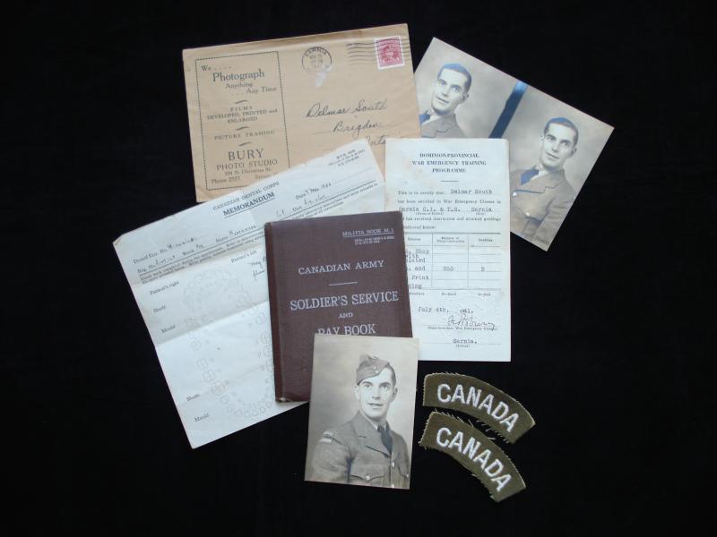 WW2 Canadian R.C.A.S.C Group