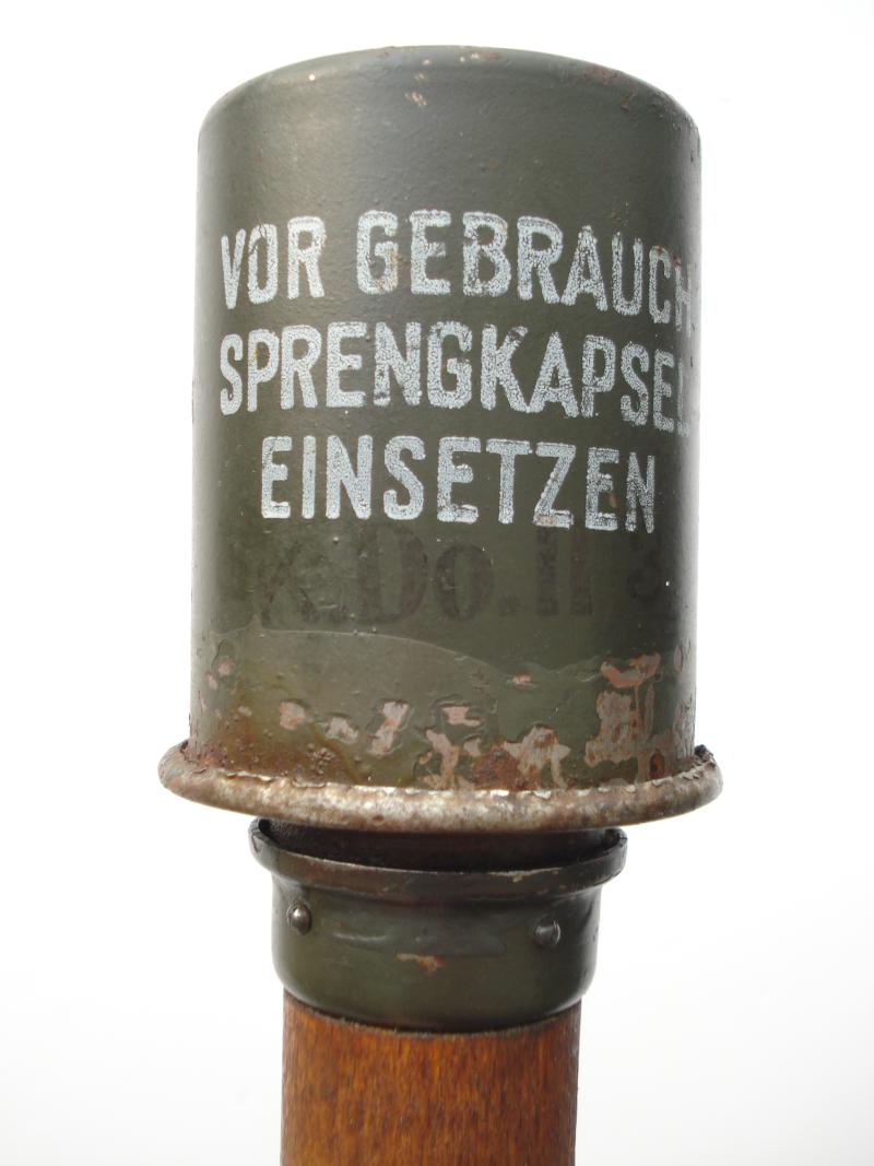 WW2 German M24 H.E Stick Grenade. Matching, 1940 Dated