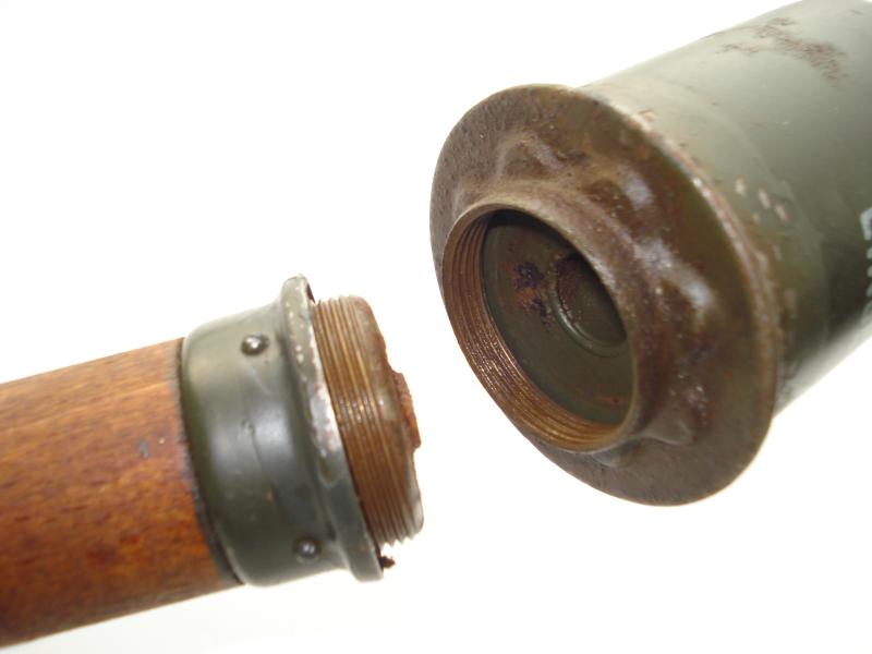 WW2 German M24 H.E Stick Grenade. Matching, 1940 Dated