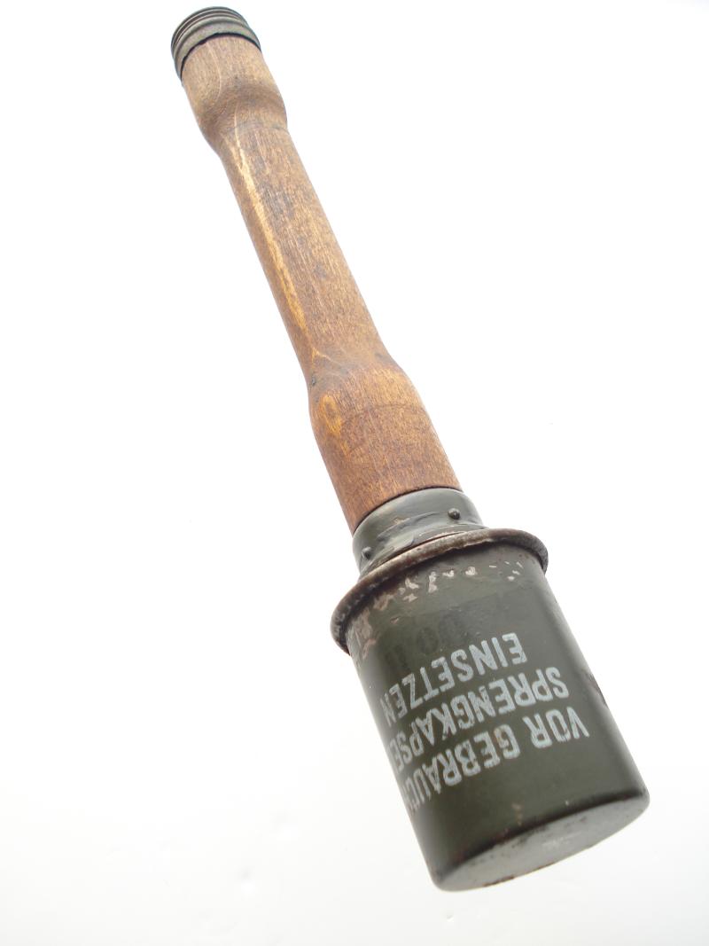 WW2 German M24 H.E Stick Grenade. Matching, 1940 Dated