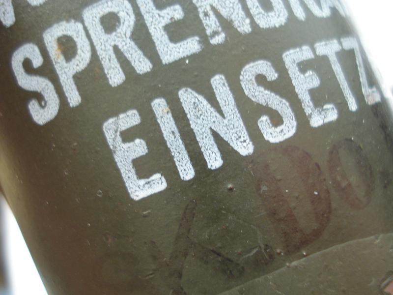 WW2 German M24 H.E Stick Grenade. Matching, 1940 Dated