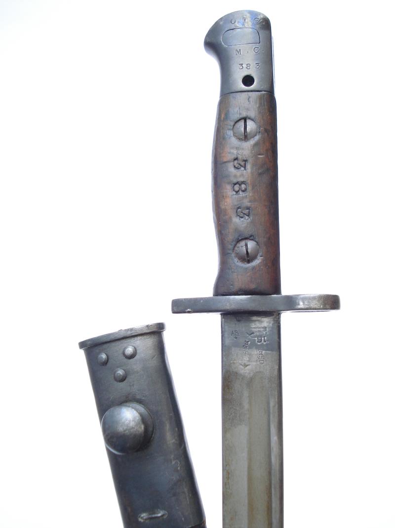 British 1907 Pattern Bayonet, OTC Marlborough College
