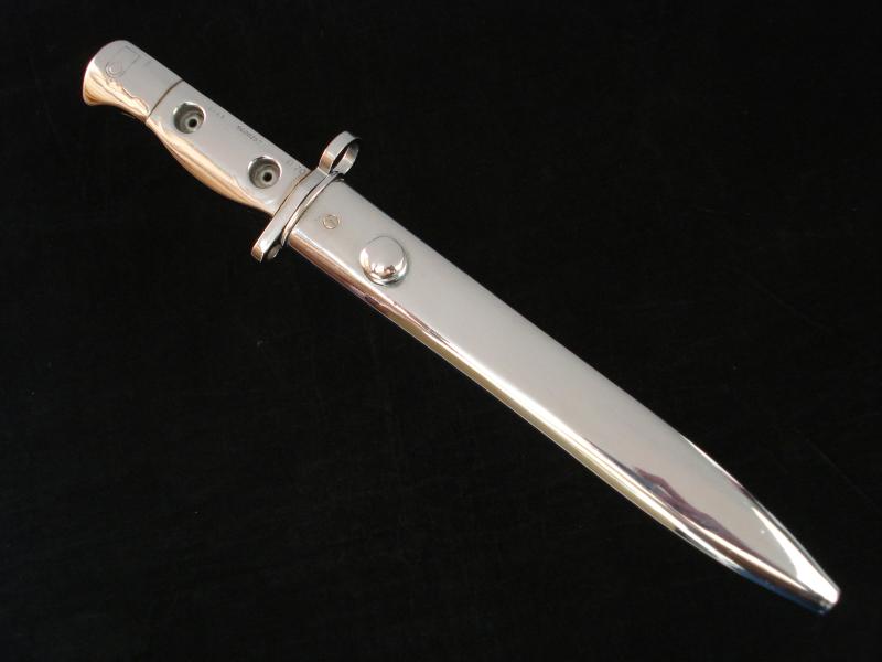 Fully Plated British L1A3 Bayonet