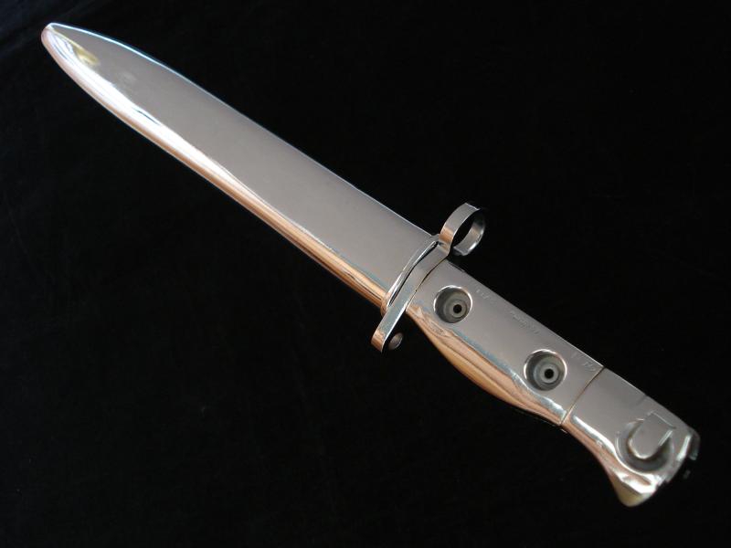 Fully Plated British L1A3 Bayonet