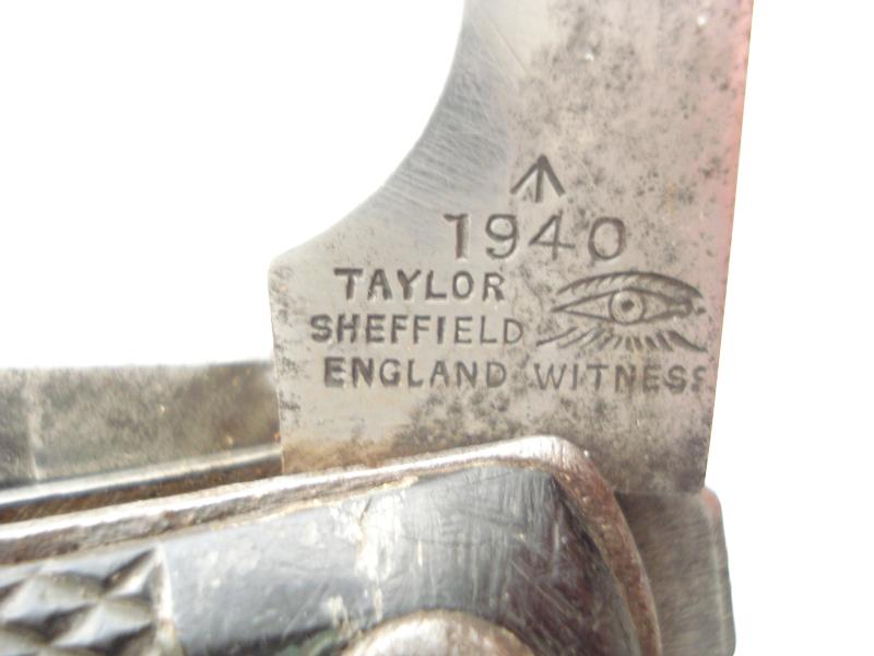 WW2 British Clasp Knife, 1940 Dated