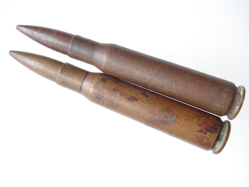 Inert, WW2 .50 Browning Rounds X 2