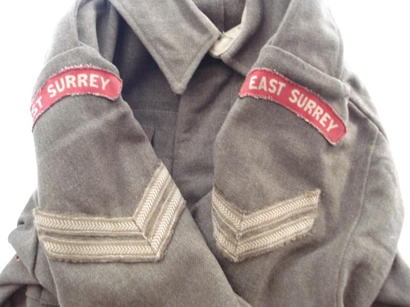 WW2 New Zealand 1937 Battledress Attributed to British Far-East P.O.W To British Far-East P.O.W