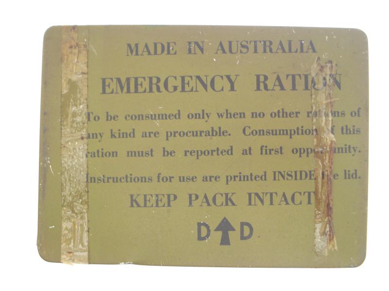 WW2 Australian Emergency Ration Tin