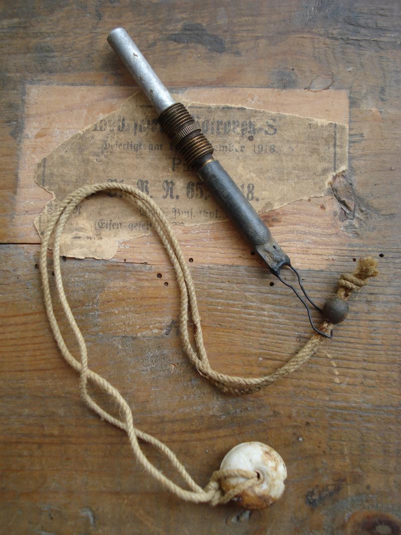 WW2 German Stick Grenade Ignition Parts Set