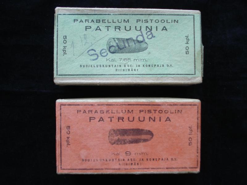 WW2 Finnish Cartridge Boxes
