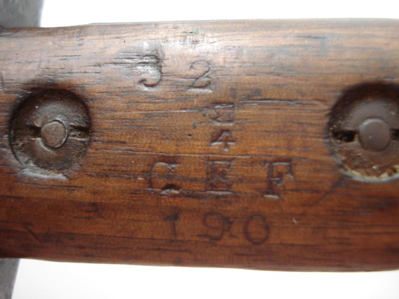 WW1 Ross Bayonet C.E.F Marked