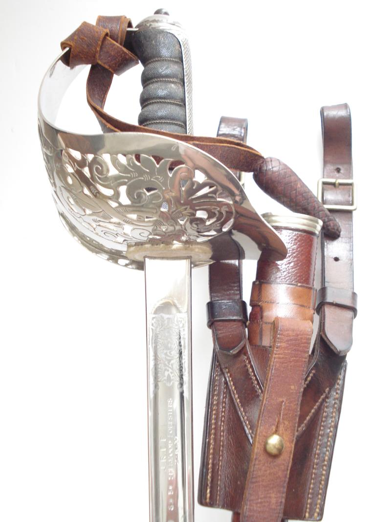1897 Pattern Sword 8th Battalion The Sherwood Foresters