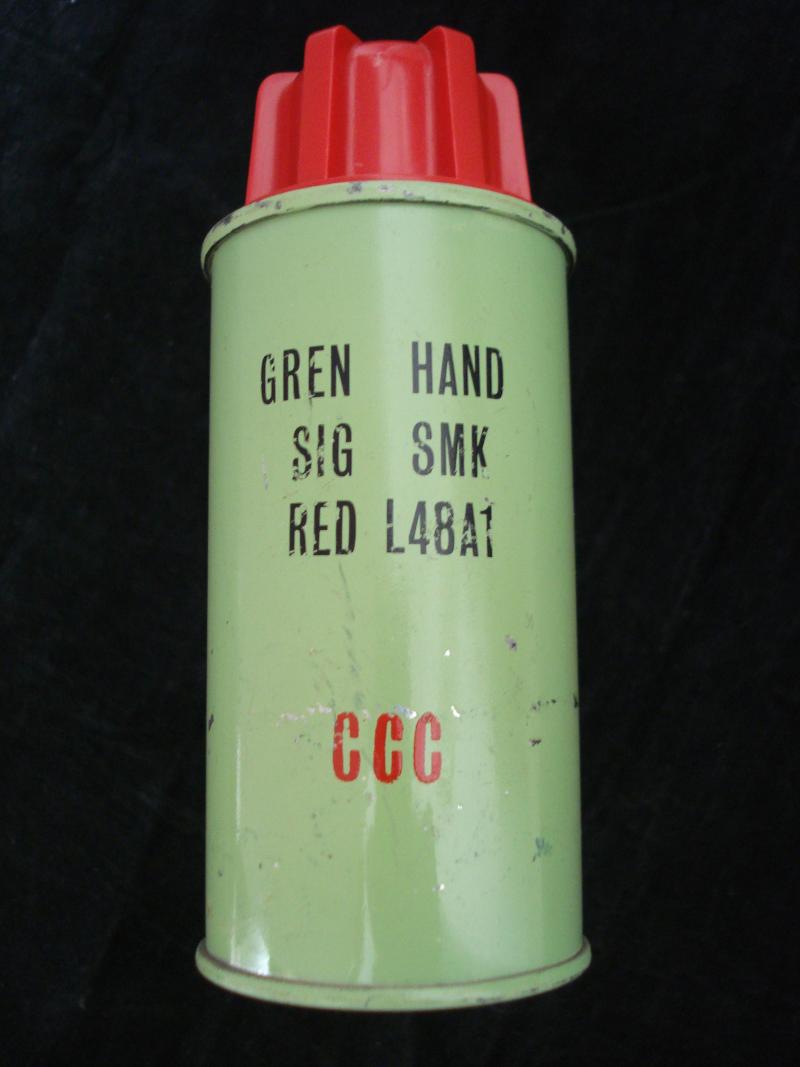 Factory Inert British L48A1 Smoke Grenade