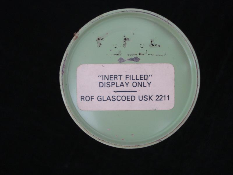 Factory Inert British L48A1 Smoke Grenade