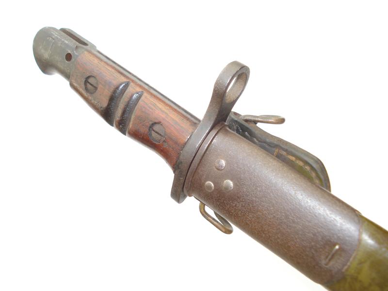WW1 U.S M1917 Sword Bayonet & 'Maxim' Scabbard