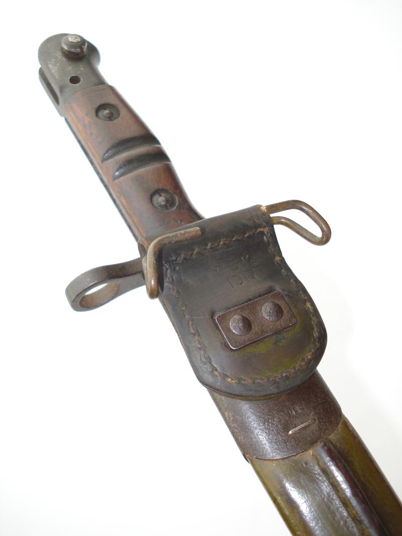 WW1 U.S M1917 Sword Bayonet & 'Maxim' Scabbard