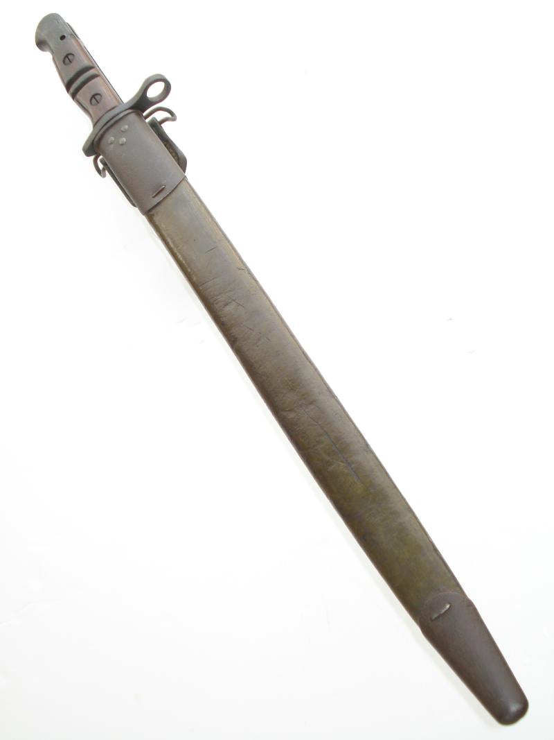 WW1 U.S M1917 Sword Bayonet & 'Maxim' Scabbard