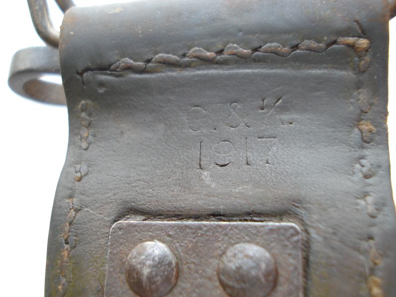 WW1 U.S M1917 Sword Bayonet & 'Maxim' Scabbard