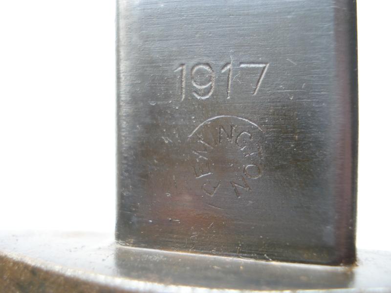 WW1 U.S M1917 Sword Bayonet & 'Maxim' Scabbard