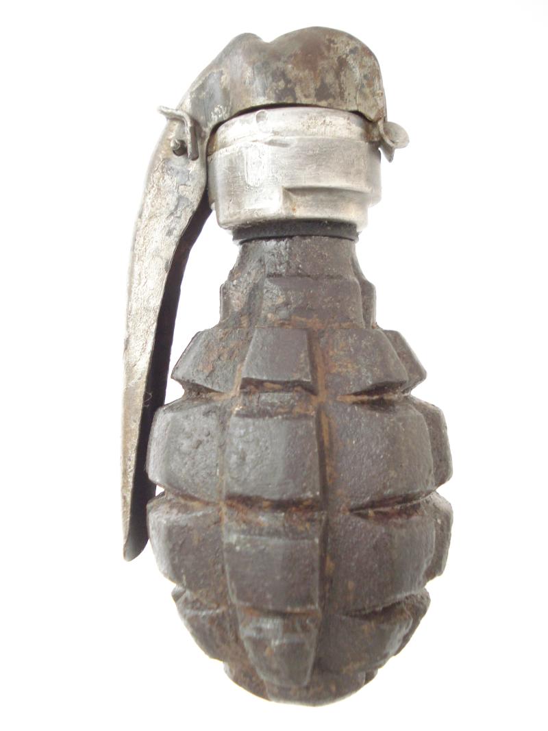 Pre-War French F1 Grenade, 1936 Dated