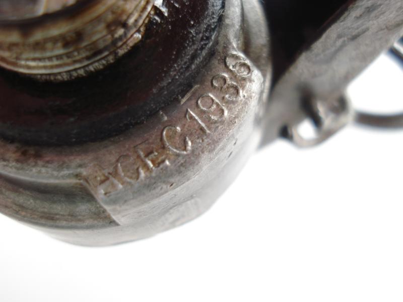 Pre-War French F1 Grenade, 1936 Dated