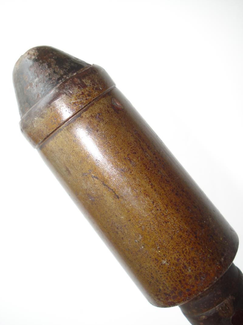 WW2 German Large A/T Rifle Grenade & Launching Blank