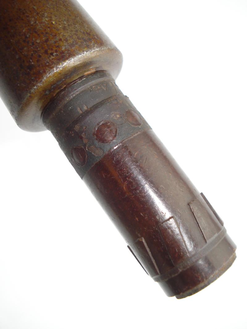 WW2 German Large A/T Rifle Grenade & Launching Blank
