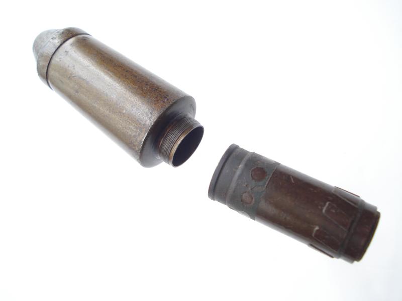 WW2 German Large A/T Rifle Grenade & Launching Blank